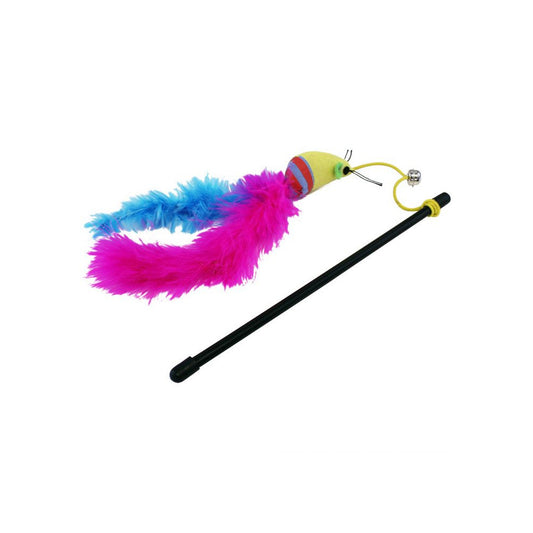 Happy Pet Carnival Mouse Cat Teaser Toy
