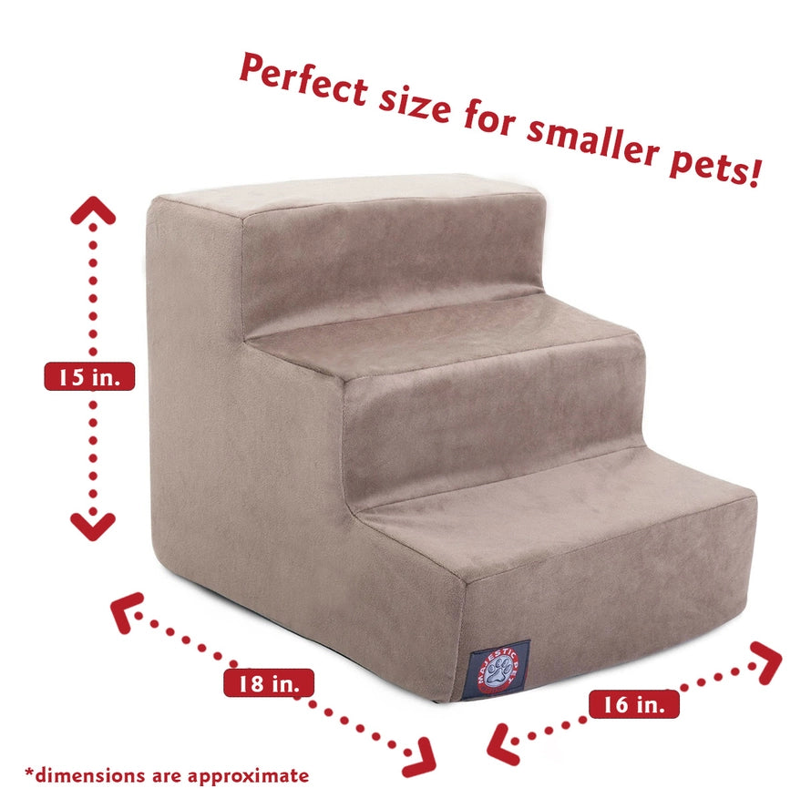 Suede Pet Stairs Steps