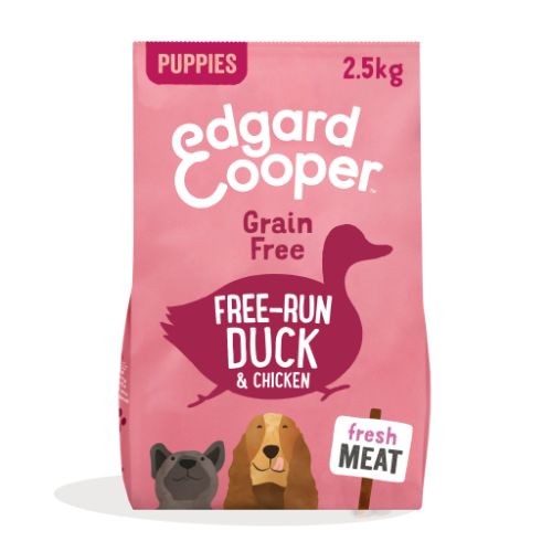 Edgard & Cooper Grain Free Dry Puppy Food with Fresh Free-Run Duck & Chicken 2.5kg