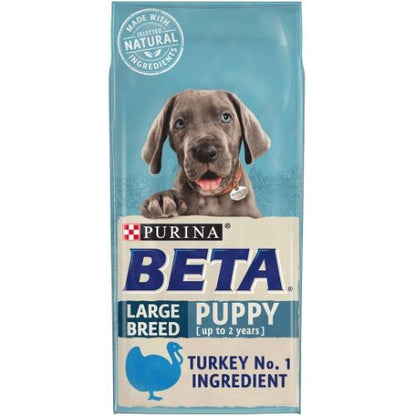 Beta Dry Puppy Large Breed Food with Turkey 14kg