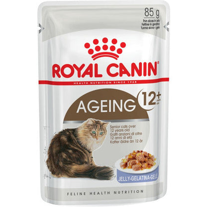 Royal Canin Ageing +12 Cat Food in Jelly Pouches 12 x 85g