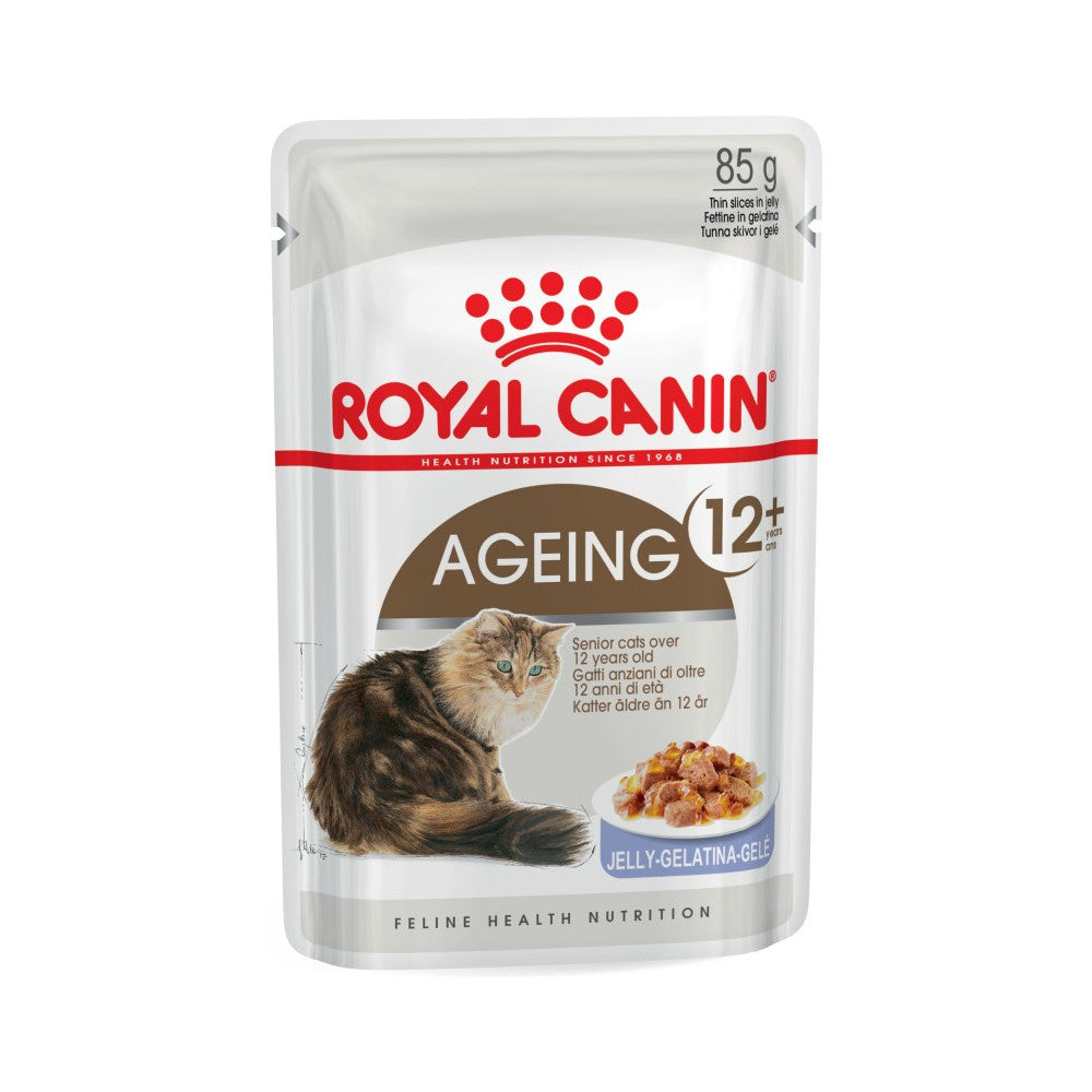 Royal Canin Ageing +12 Cat Food in Jelly Pouches 12 x 85g