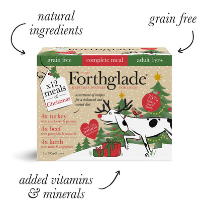 12 Days of Christmas Dog Food Calendar - Wet Food Variety Pack