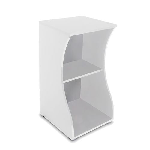 Fluval Flex 57L Curved Aquarium Stand White