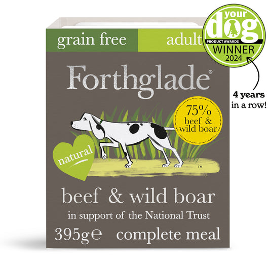 National Trust Gourmet Beef & Wild Boar Natural Wet Dog Food