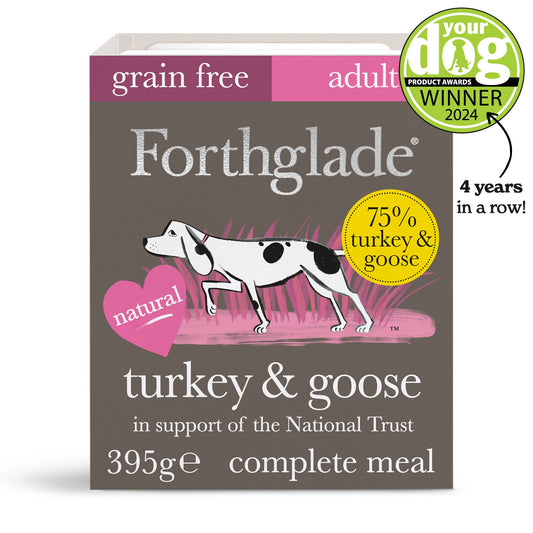 National Trust Turkey & Goose Natural Gourmet Wet Dog Food (395g)