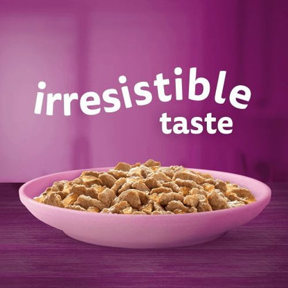 Whiskas 2-12 Months Kitten Food Pouches Poultry Selection in Jelly 12 x 100g