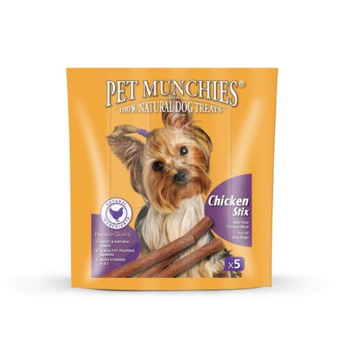 Pet Munchies Chicken Stix Dog Treats - 50g