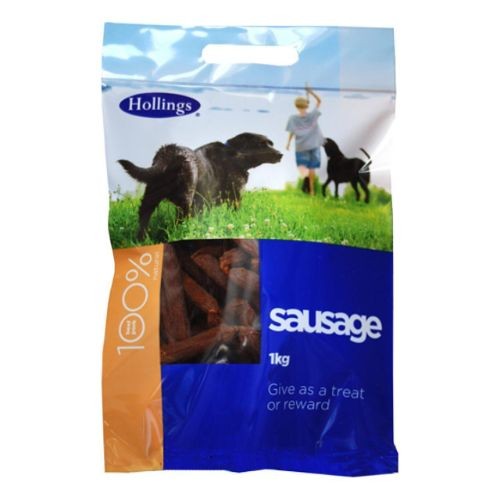 Hollings Dried Sausage Dog Treat 1kg