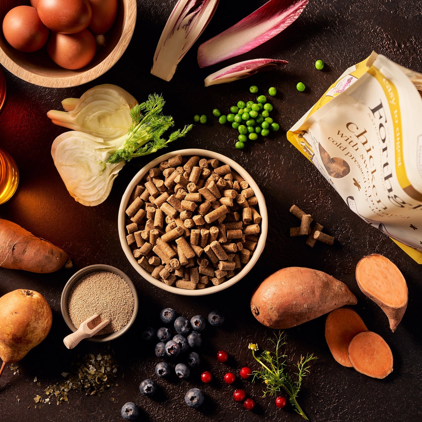 Chicken Cold Pressed Natural Grain Free Dry Dog Food