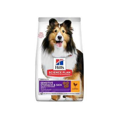 Hill's Science Plan Adult Sensitive Stomach & Skin Medium Dry Dog Chicken 2.5kg