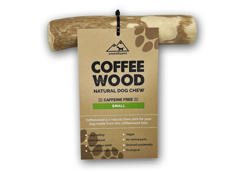 Premium Coffee Wood Dog Chews - Small