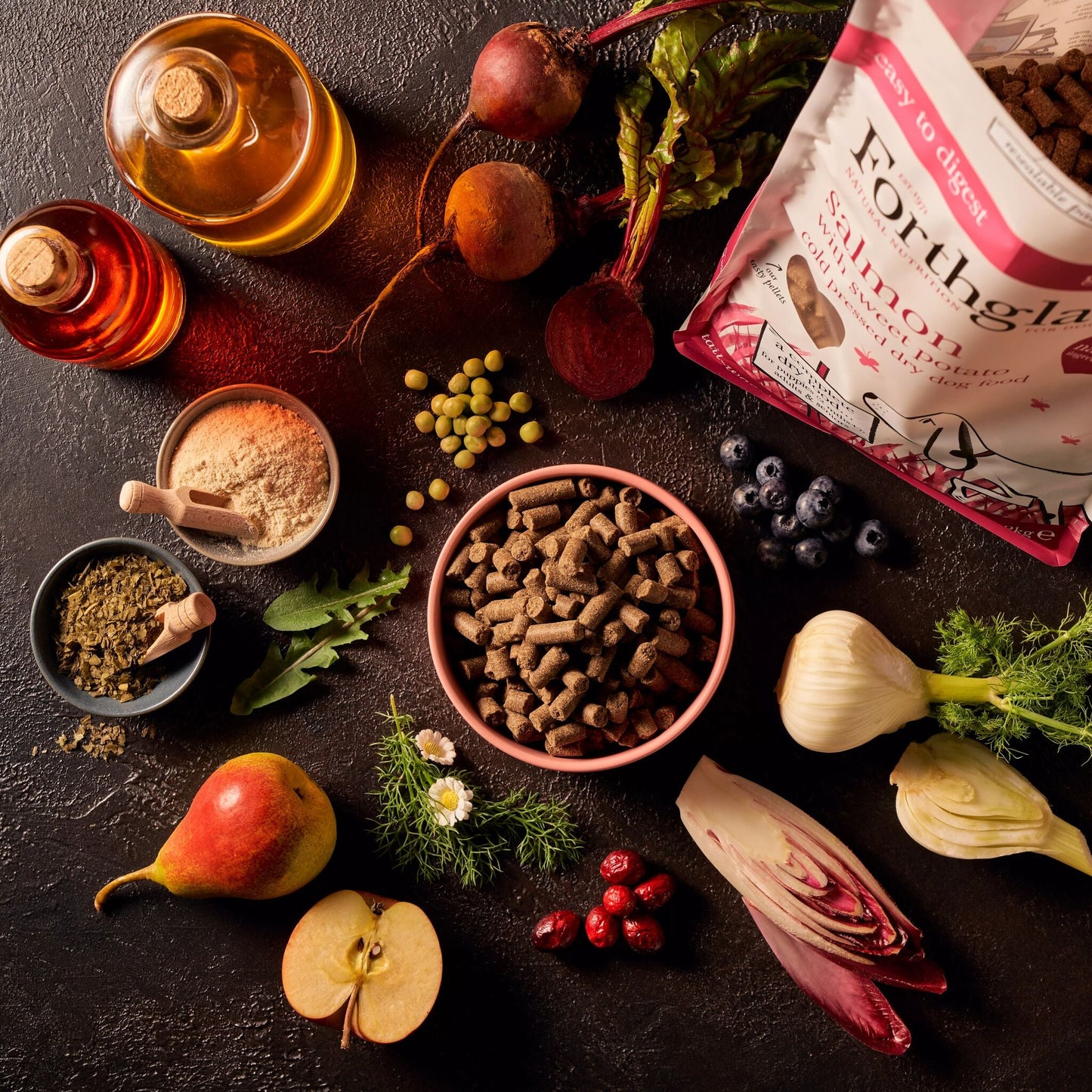 Salmon Grain Free Cold Pressed Natural Dry Dog Food