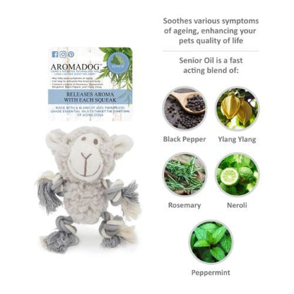 Aromadog Senior Mini Fleece with Rope Arms and Legs