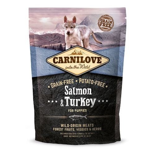 Carnilove Dry Puppy Food with Salmon & Turkey 1.5kg