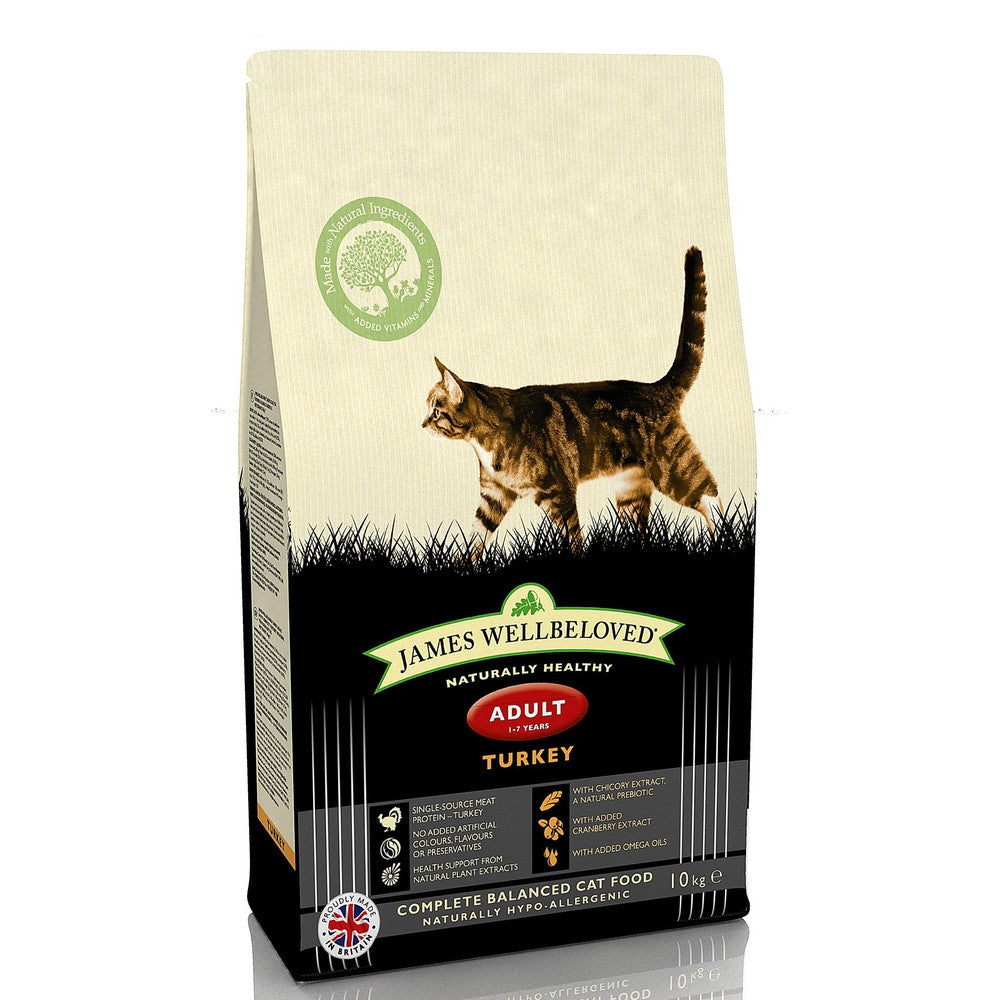 James Wellbeloved Adult Cat with Turkey 1.5kg