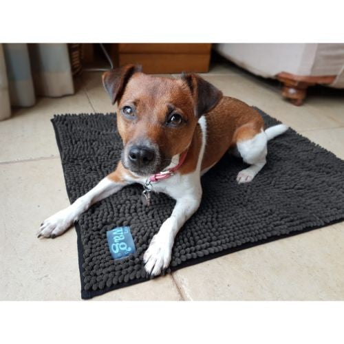 Henry Wag Microfibre Noodle Mat - Grey Ex Large 107 x 87cm
