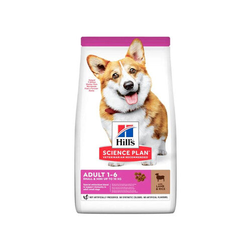 Hill's Science Plan Adult Small & Mini Dry Dog Lamb & Rice 1.5kg