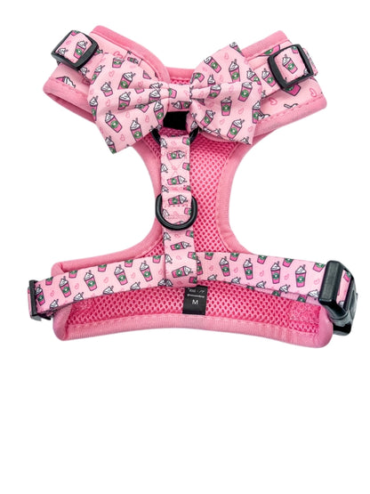 Pink Pupshake Adjustable Dog or Cat Harness