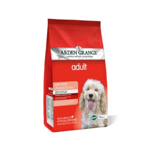 Arden Grange Adult Dry Dog Food with Chicken and Rice 12kg