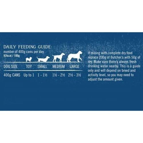 Butchers Grain Free Tripe and Chicken Mix Adult Wet Dog Food 12 x 400g