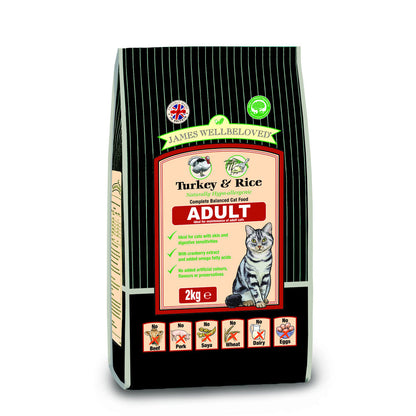 James Wellbeloved Adult Cat with Turkey 1.5kg