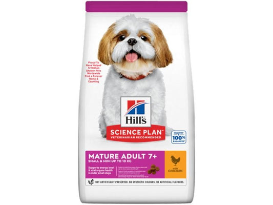 Hill's Science Plan Mature Adult Small & Mini Dry Dog Chicken 1.5kg
