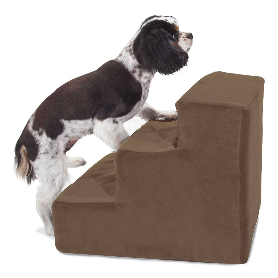 Suede Pet Stairs Steps