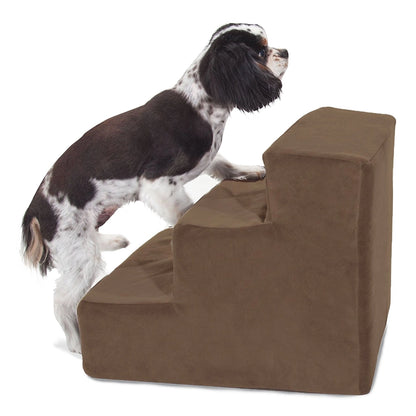 Suede Pet Stairs Steps