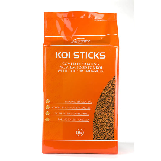 Pettex Premium Orange Koi Sticks 5kg
