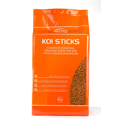 Pettex Premium Orange Koi Sticks 5kg