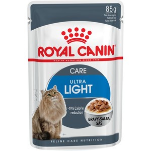 Royal Canin Light Weight in Gravy Wet Cat Food Pouch - 85g