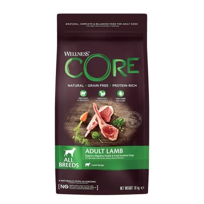 Wellness CORE Adult Lamb Grain Free Dry Dog Food 1.8kg
