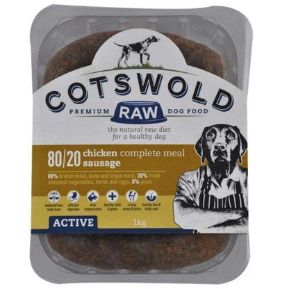 Cotswolds Adult Working Chicken Sausage Active 500g