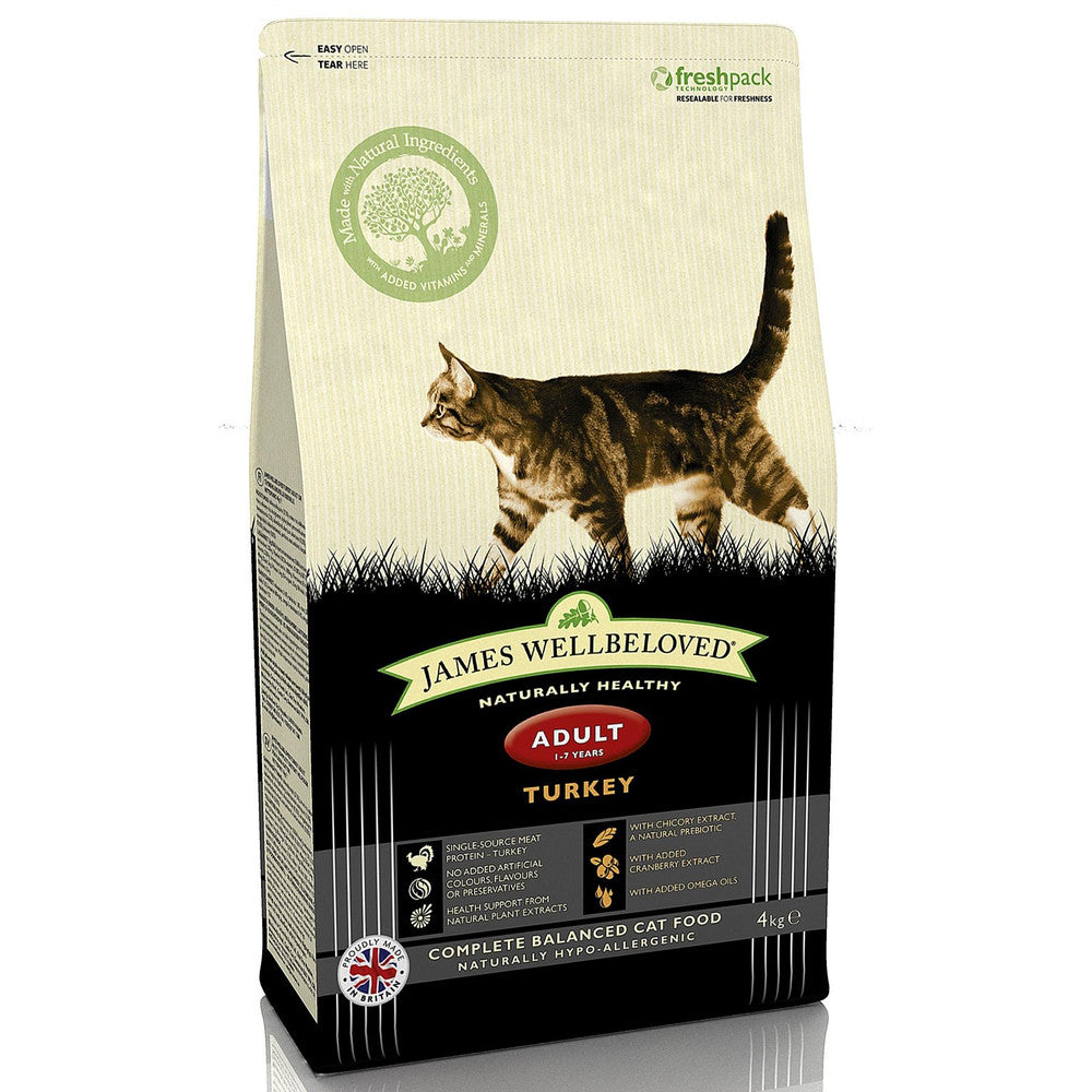 James Wellbeloved Adult Cat with Turkey 1.5kg