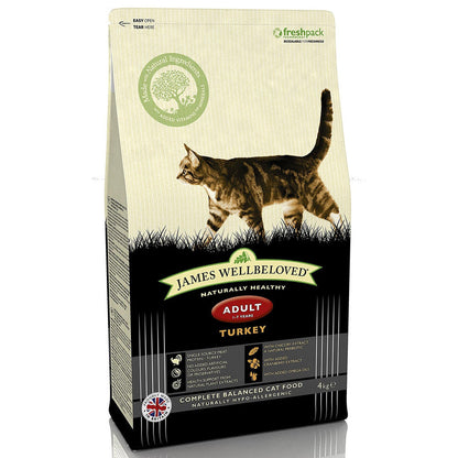 James Wellbeloved Adult Cat with Turkey 1.5kg