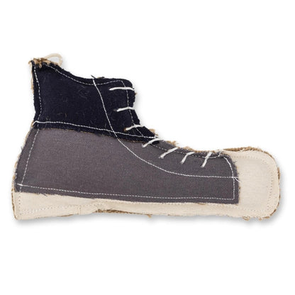 Sustainable Shoe-Shaped Canvas & Jute Chew Toy For Dogs