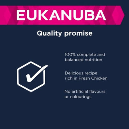 Eukanuba Growing Dry Puppy Food for Medium Breeds with Chicken 12kg