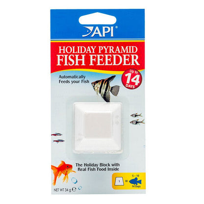 API Fishcare 14 Day Holiday Pyramid Fish Feeder