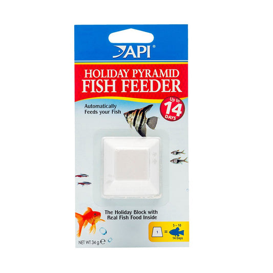 API Fishcare 14 Day Holiday Pyramid Fish Feeder