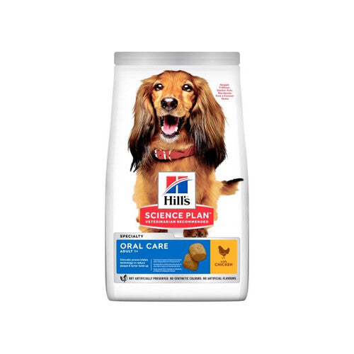 Hill's Science Plan Adult Oral Care Medium Dry Dog Chicken 2kg