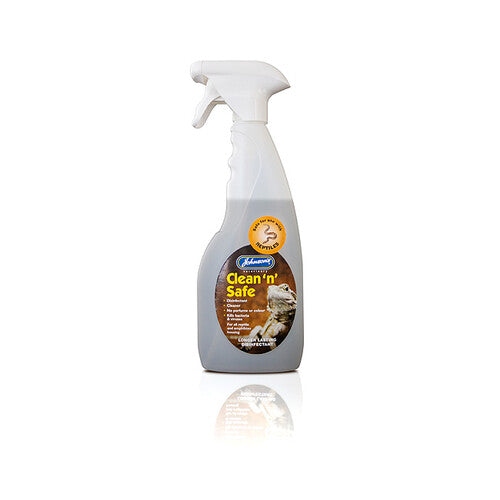JVP Clean 'n' Safe Disinfectant Cleaning Reptile Spray 500ml