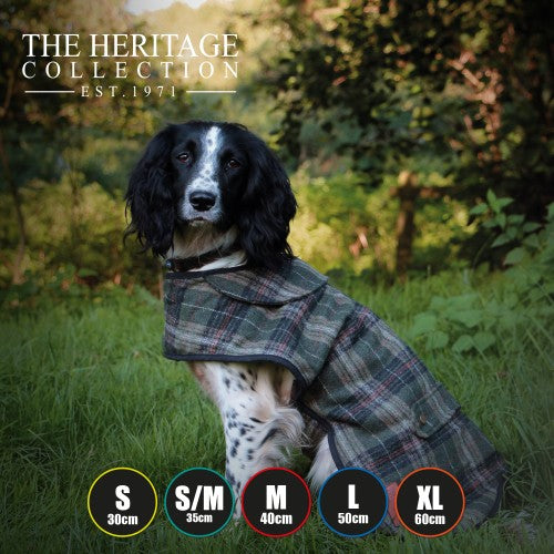 Ancol Quilted Heritage Dog Coat Small
