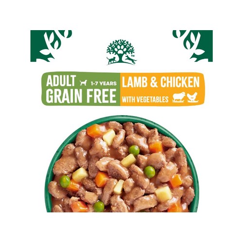 James Wellbeloved Adult Wet Dog Food Pouch With Lamb, Rice And Vegetables In Gravy 10 x 150g