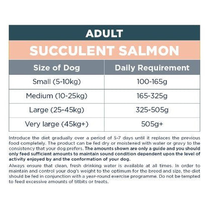Autarky Succulent Salmon Adult Dry Dog Food 12kg