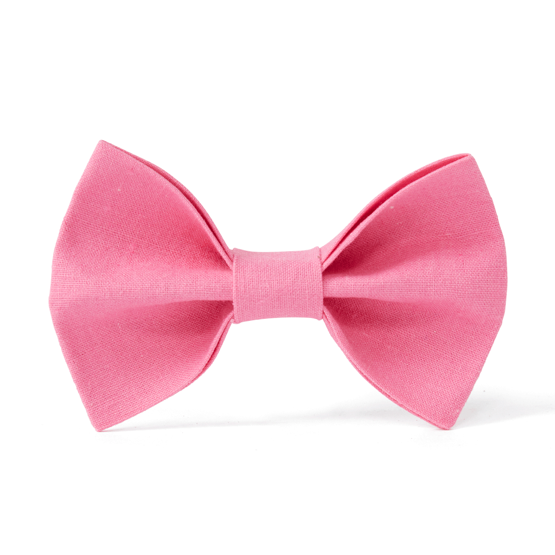 DOG BOW TIE - AZALEA PINK
