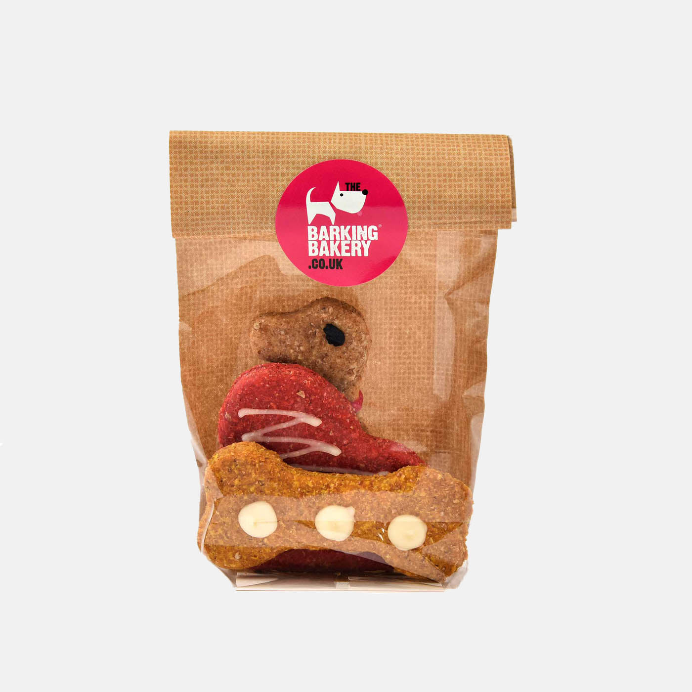 Barking Bakery Heart, Dog & Bone Cheesy Biscuits