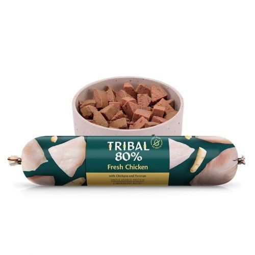 Tribal Fresh Dog Food 80% Chicken Sausage 300g