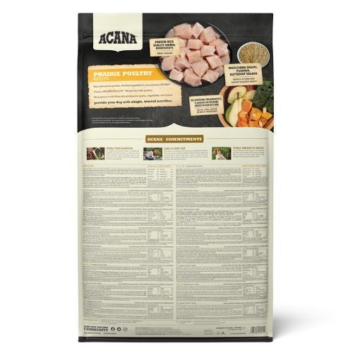 Acana All Breeds & Life Stage Classics Prairie Poultry Dry Dog Food 9.7kg