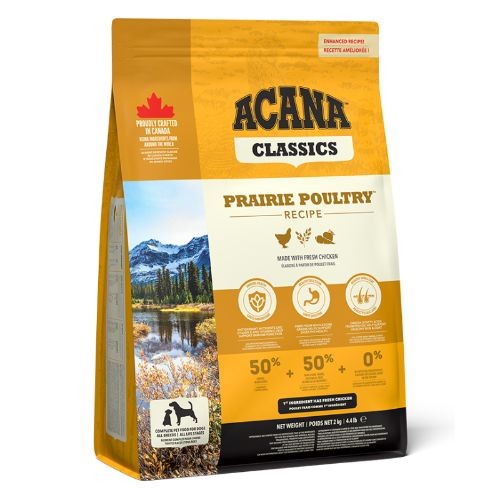 Acana Classics Prairie Dry Dog Food with Meat and Poultry 2kg